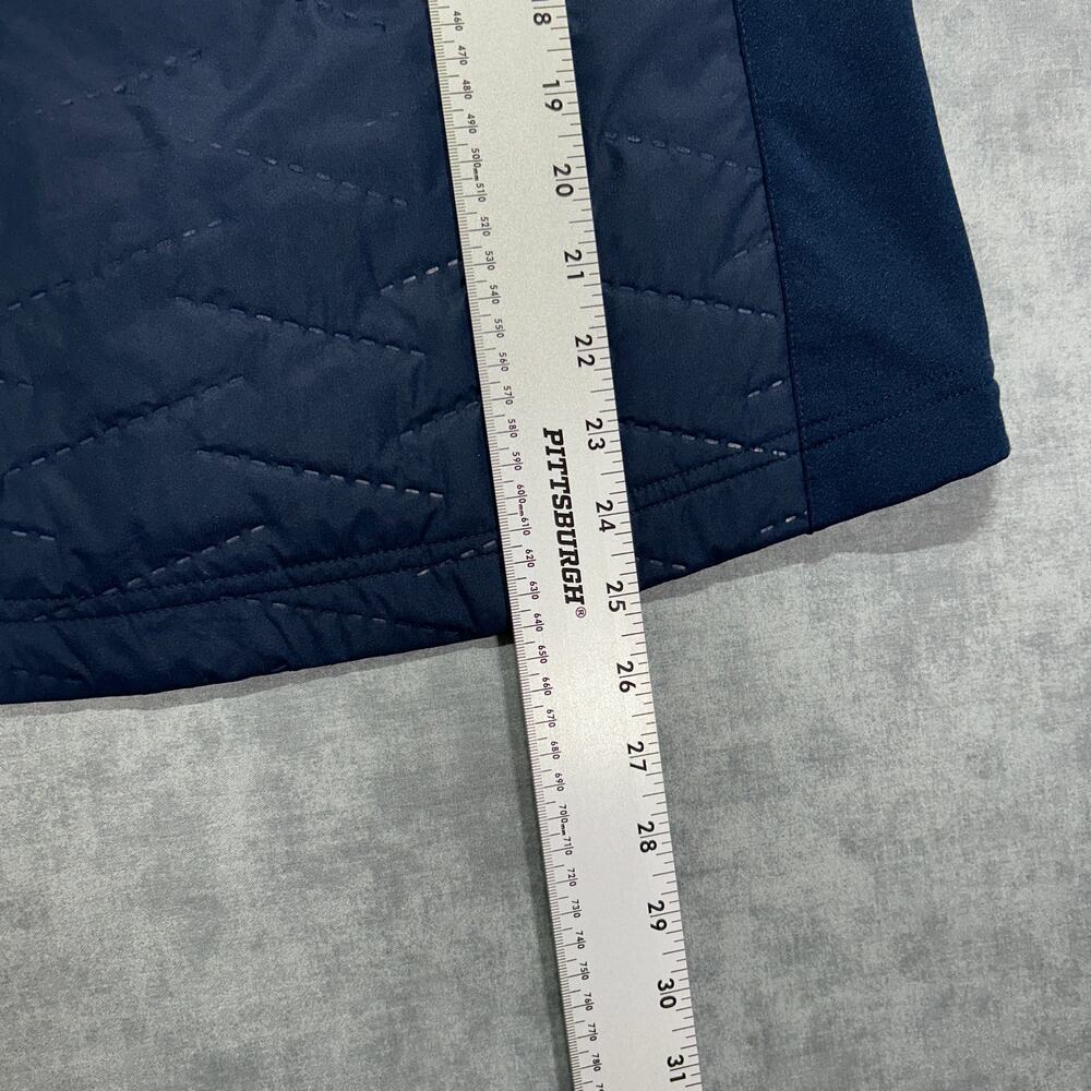 Ariat navy blue quilted AriatTek Hybrid equestrian riding jacket womens M - Picture 13 of 13